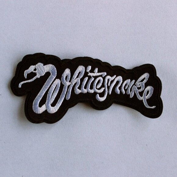 🎸 Whitesnake Iron-On Patch – Black / White (4.8” x 2.5”) - Picture 4 of 7